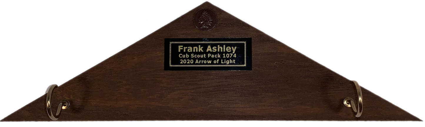 Personalized Arrow of Light Display Plaque