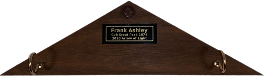 Personalized Arrow of Light Display Plaque
